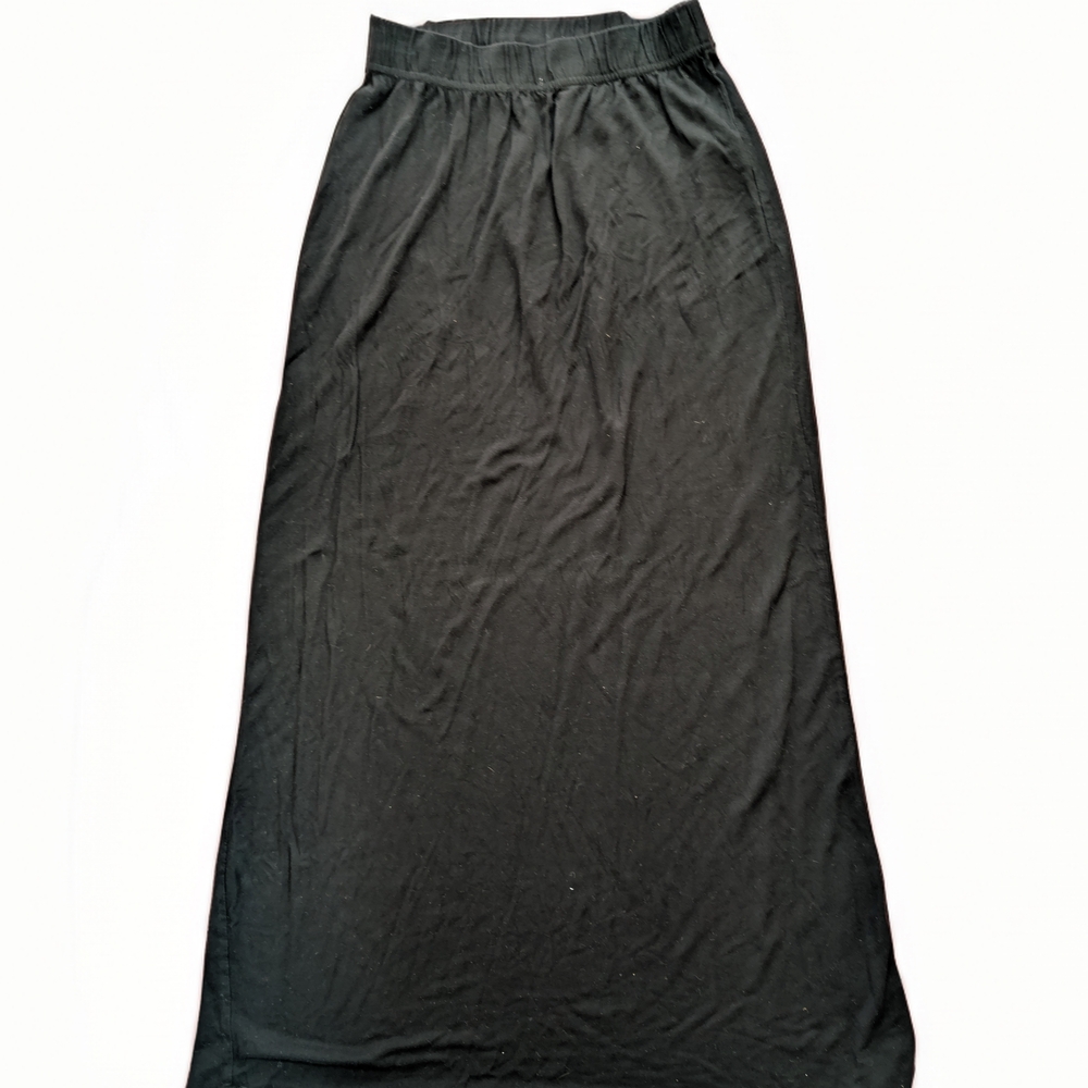 Garage Black A-Line Skirt